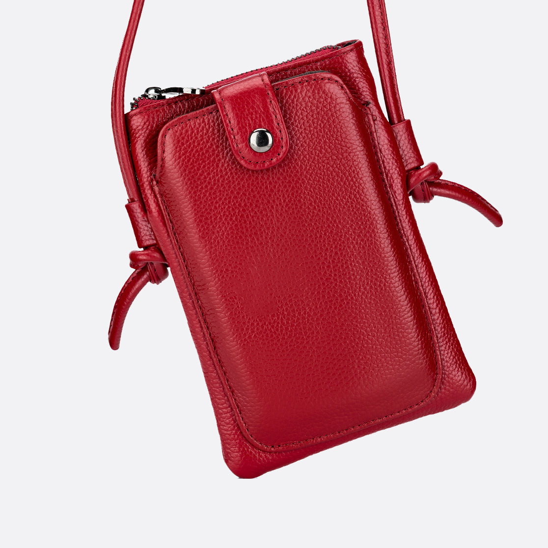 Women's genuine cowhide leather handphone bag Mirren Pouch design