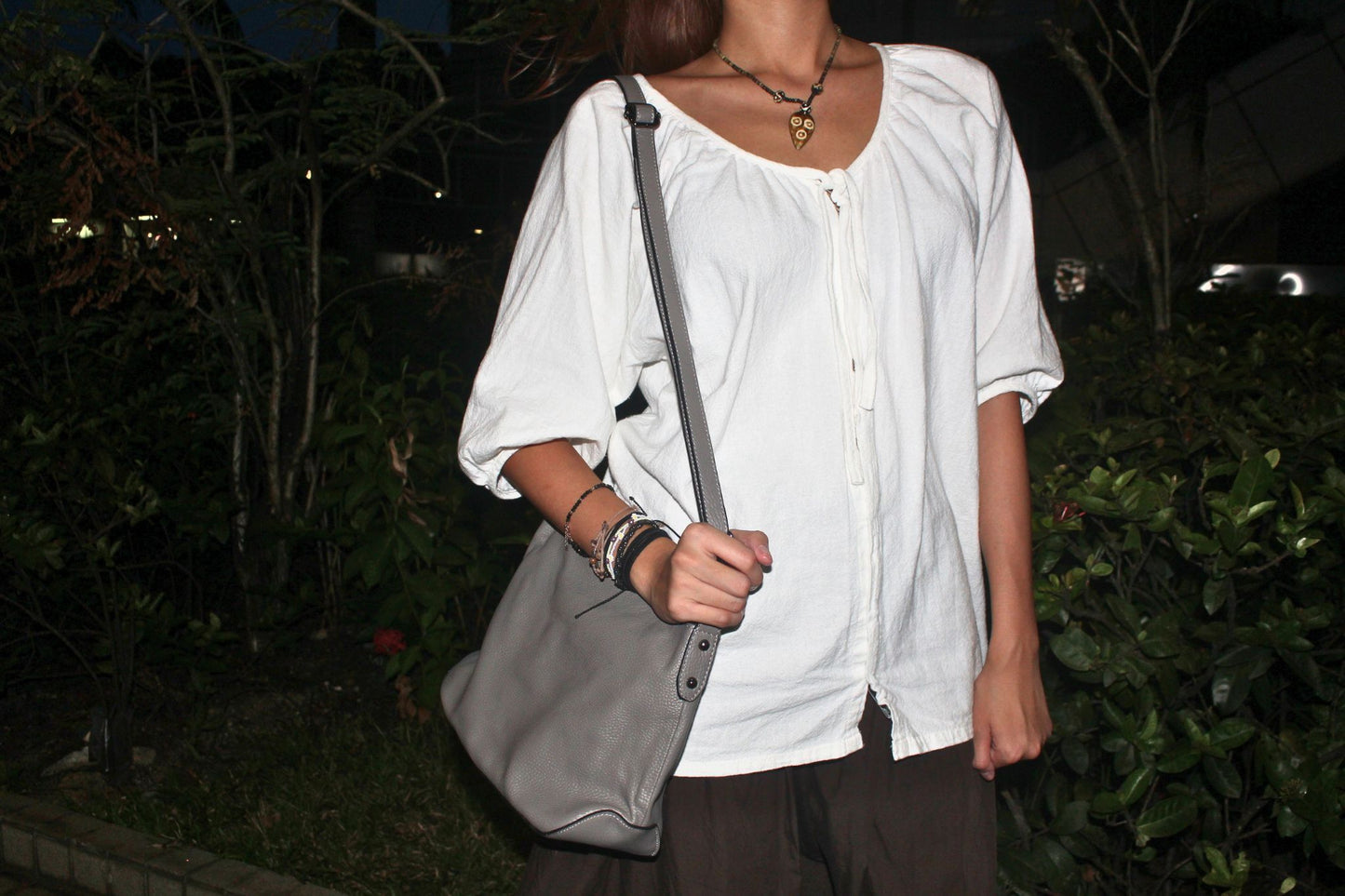 Women's genuine cowhide leather handbag Bora V2 design