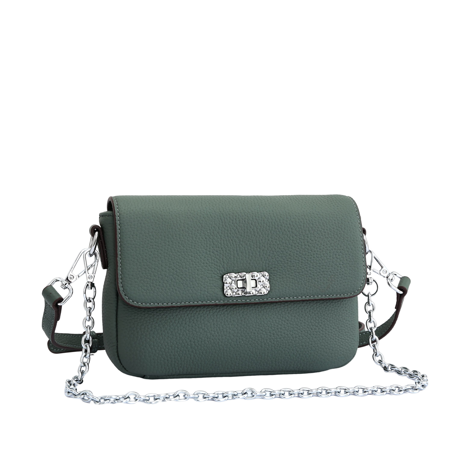 Women's genuine cowhide leather messenger satchel bag handbag Boite V3 design