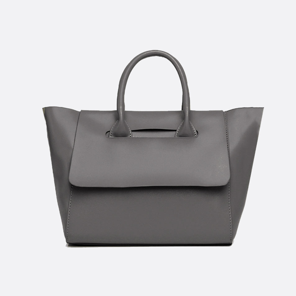 Women's genuine cowhide leather handbag nodel design