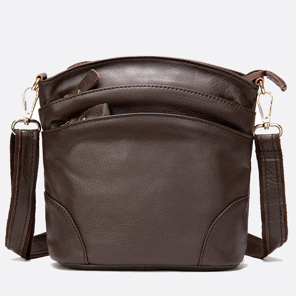 Women's genuine cowhide leather handbag Hayden design