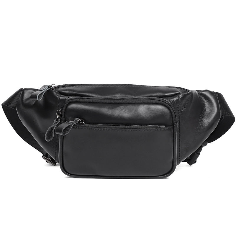 Unisex cowhide leather handbag Vesny pouch design