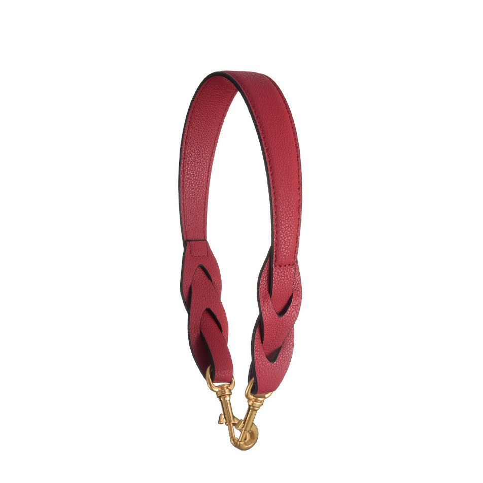 Tomorrow Closet woven leather short bag strap