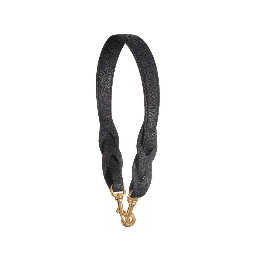 Tomorrow Closet woven leather short bag strap