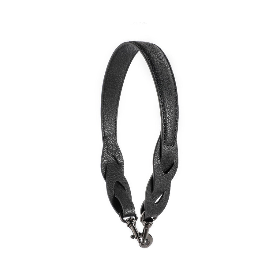 Tomorrow Closet woven leather short bag strap