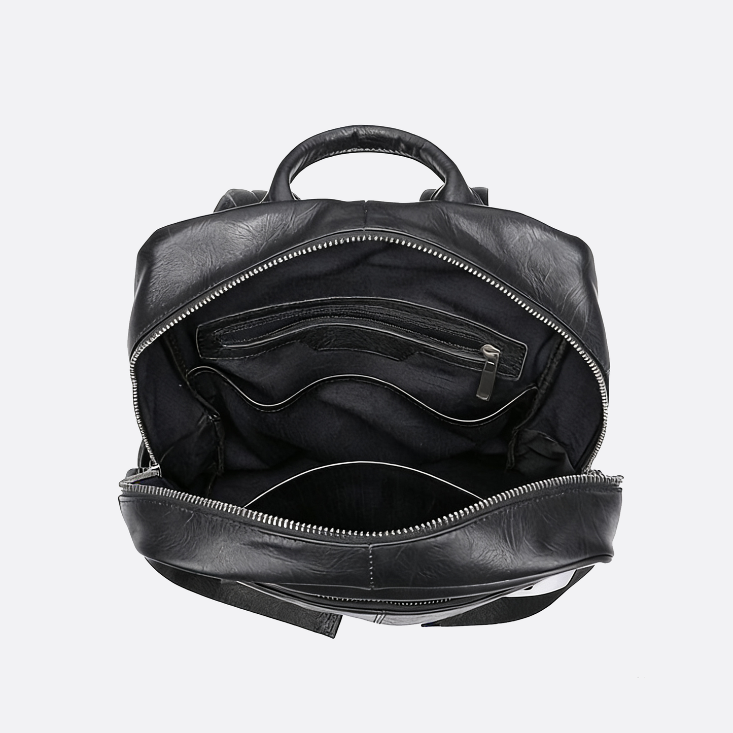 Unisex cowhide leather backpack Snap V3 design