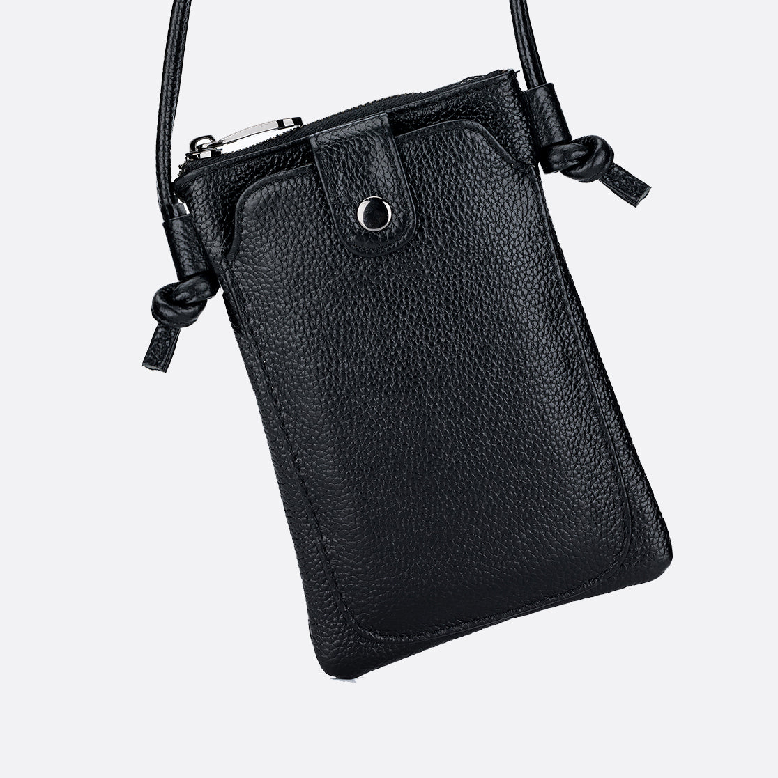 Women's genuine cowhide leather handphone bag Mirren Pouch design