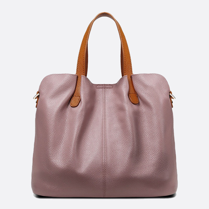Women's genuine cowhide leather handbag Borsa V2 design