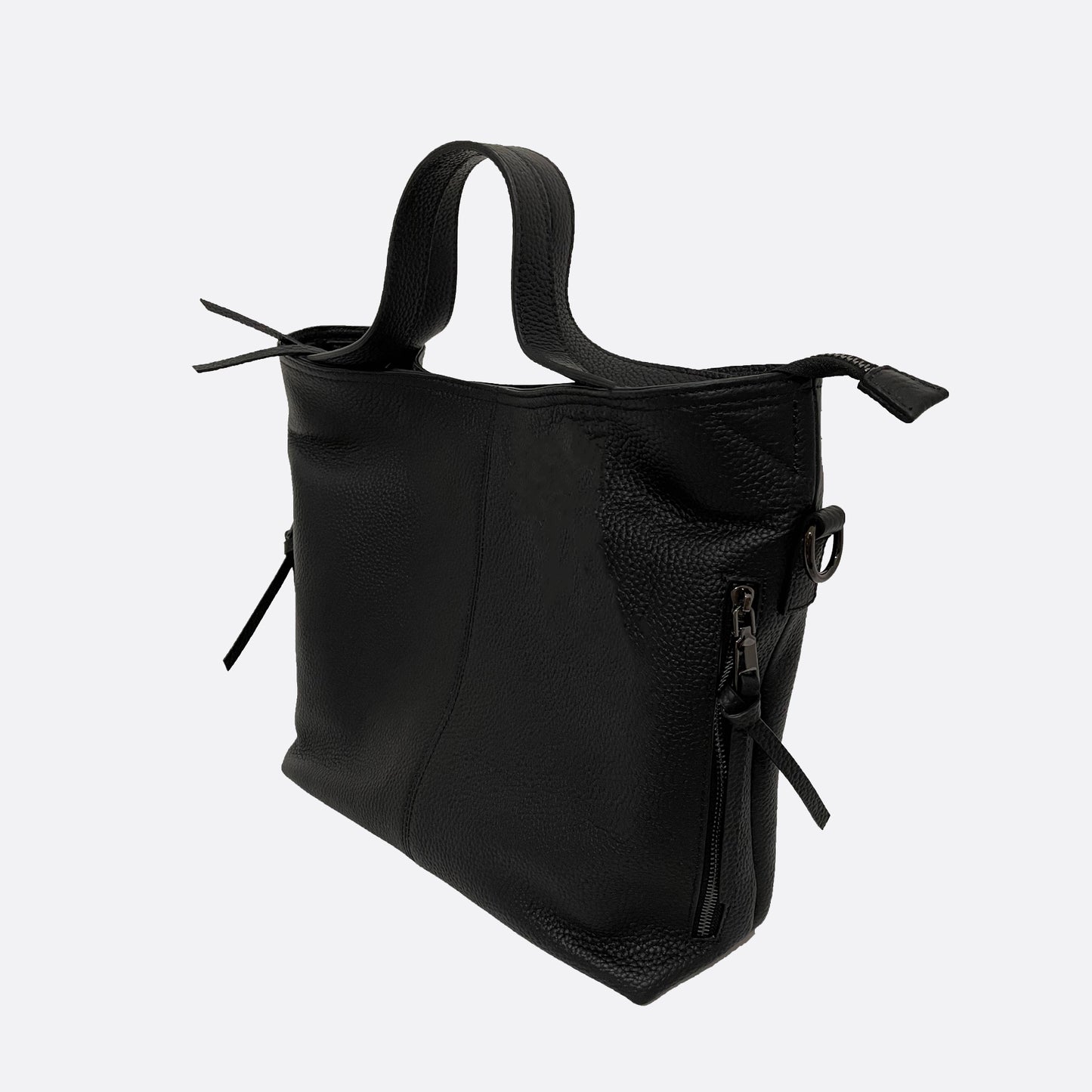 Women's genuine cowhide leather handbag Klos design