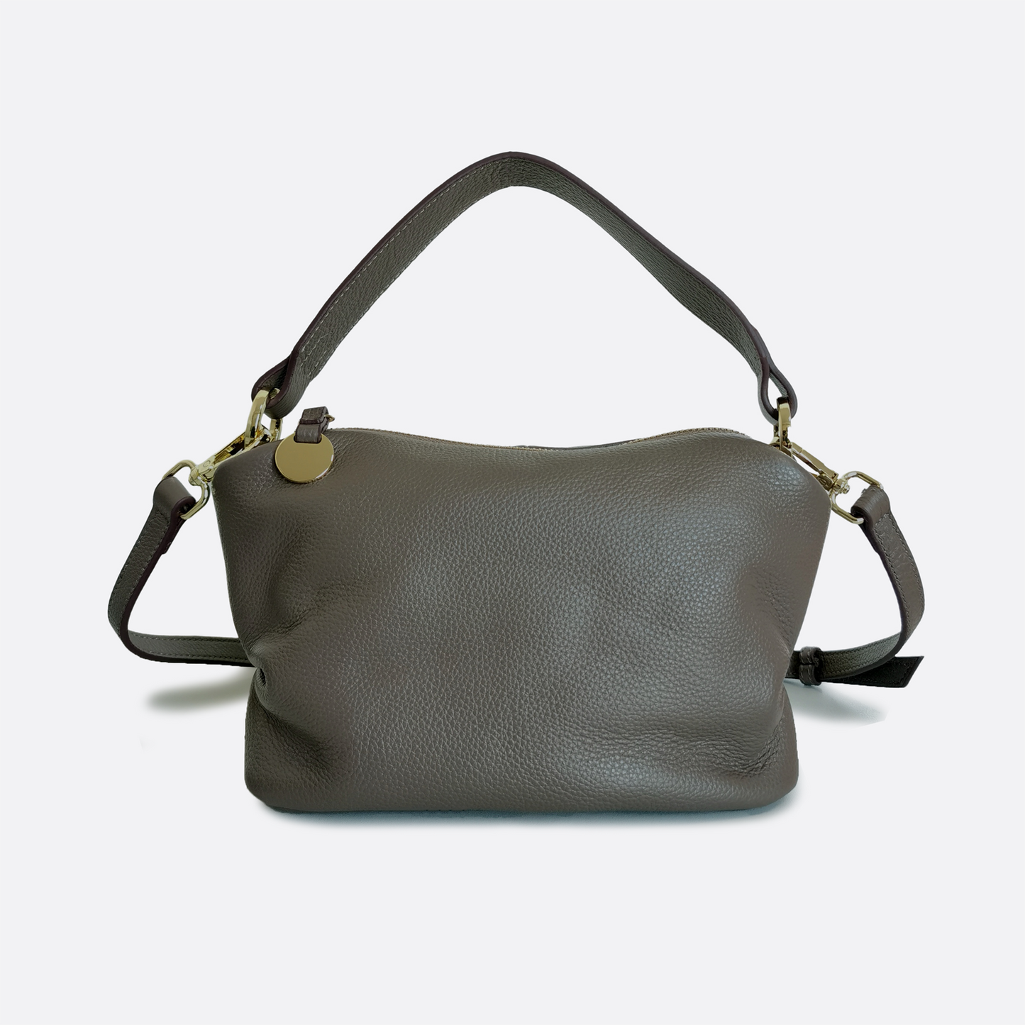 Women's genuine cowhide leather handbag Carly design