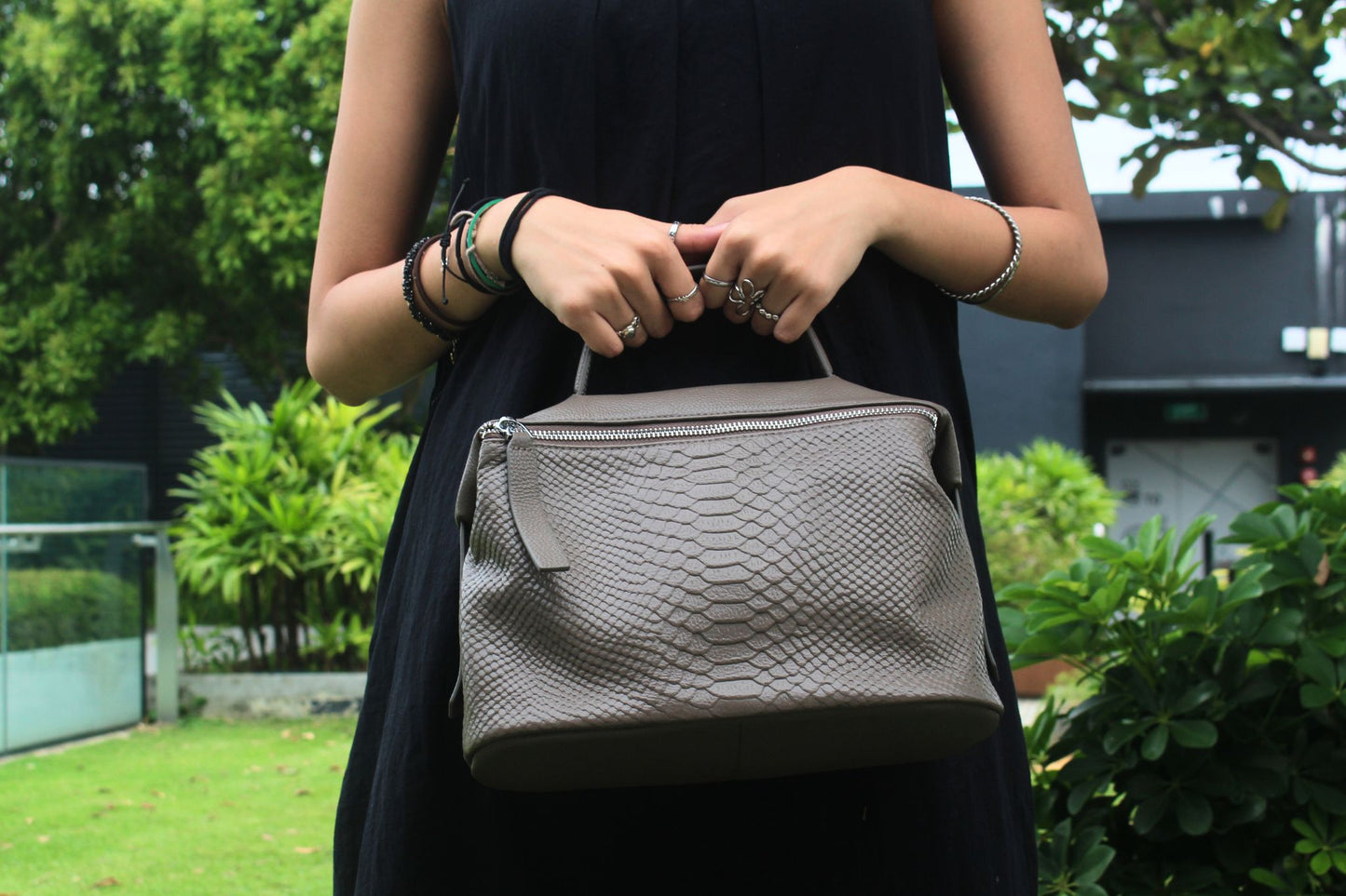 Women's genuine cowhide leather handbag Kabelky v2 design