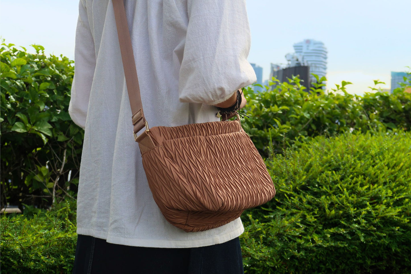 Women's nylon handbag Murca design