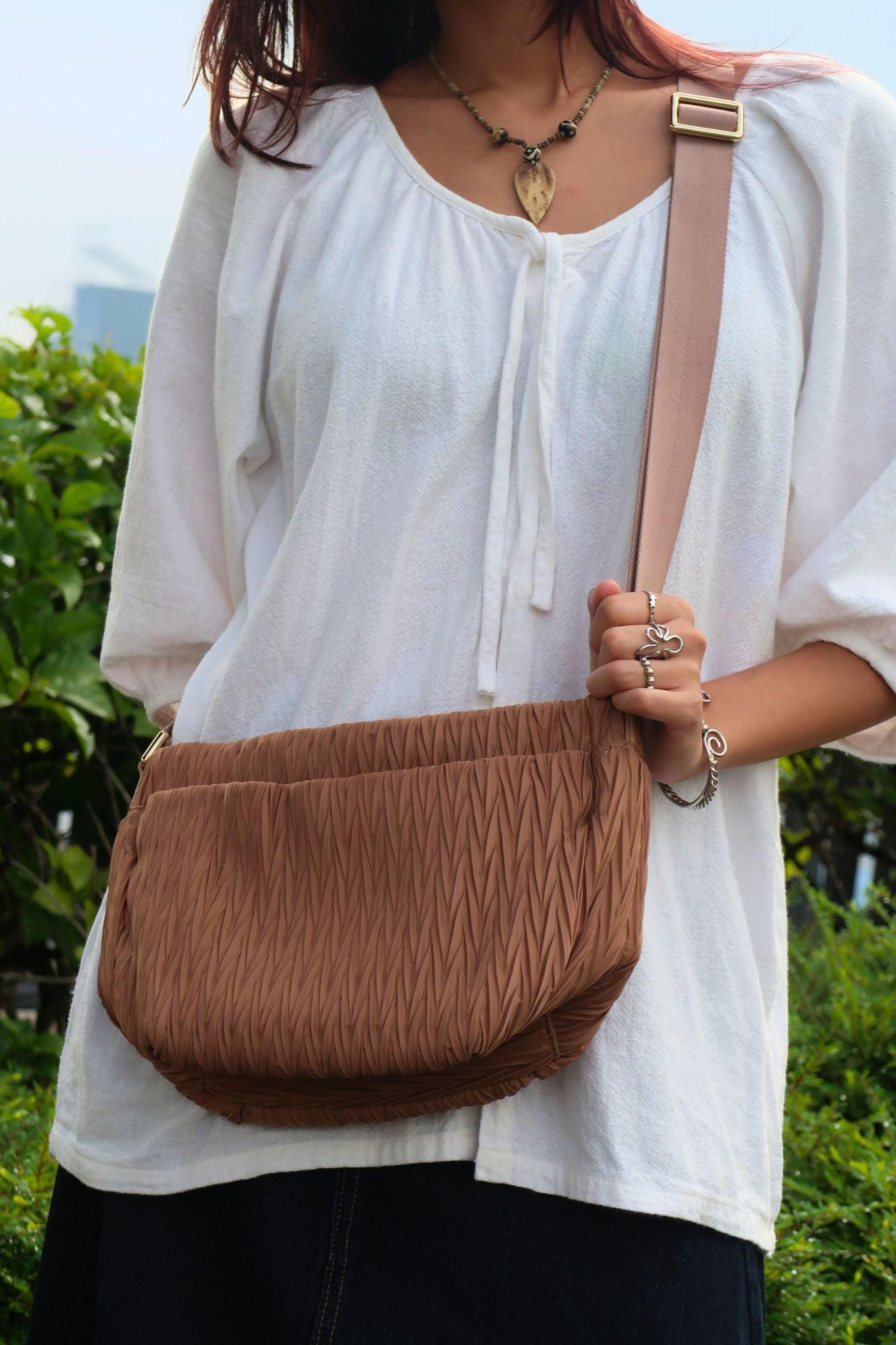 Women's nylon handbag Murca design