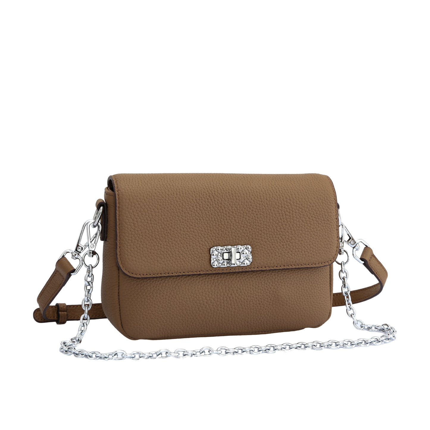 Women's genuine cowhide leather messenger satchel bag handbag Boite V3 design