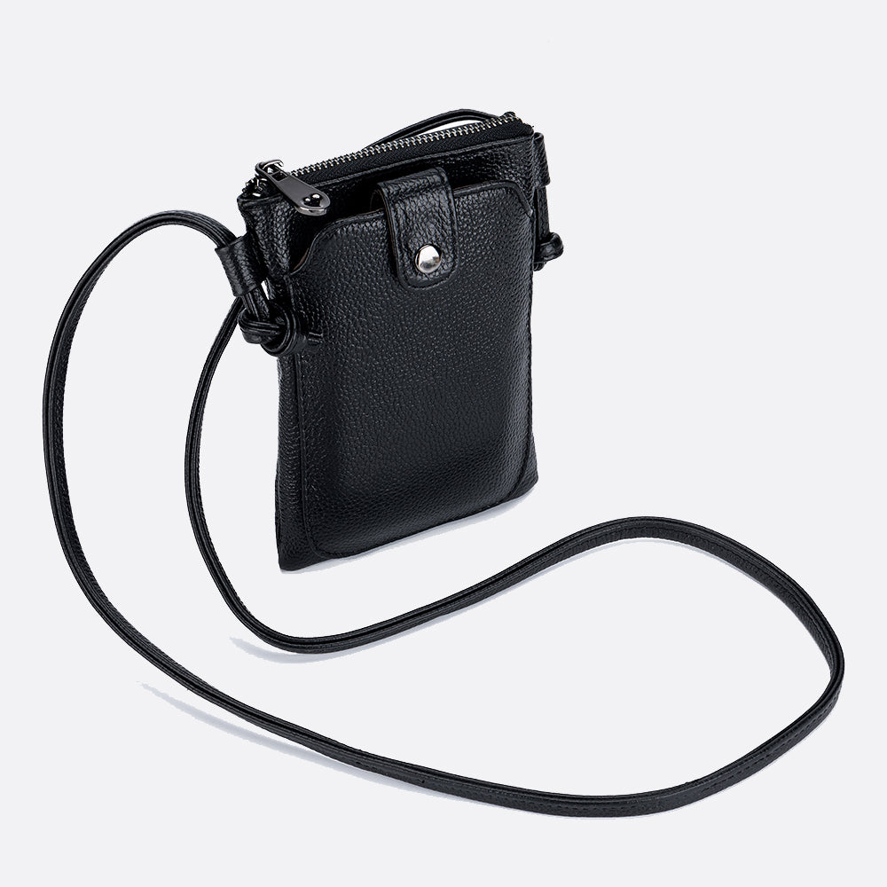 Women's genuine cowhide leather handphone bag Mirren Pouch design