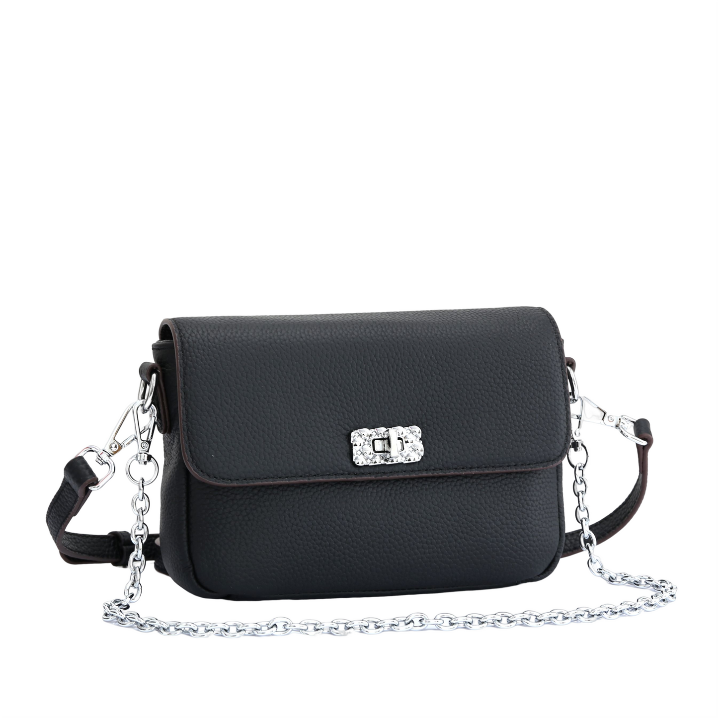 Women's genuine cowhide leather messenger satchel bag handbag Boite V3 design