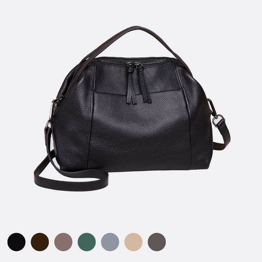 Women's genuine cowhide leather handbag Alana design