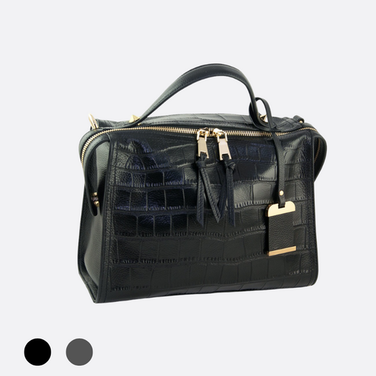 Women's genuine cowhide leather handbag Kabelky design