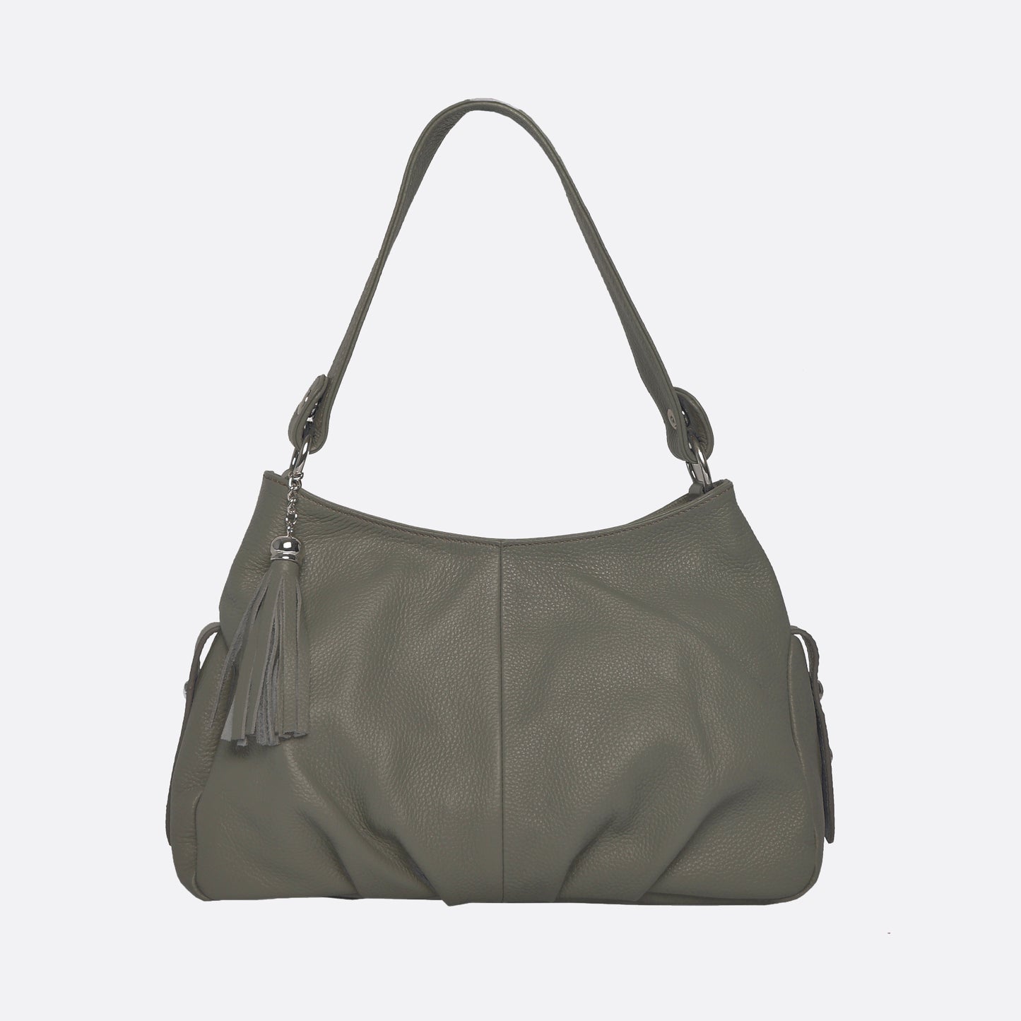 Women's genuine cowhide leather handbag Bora design