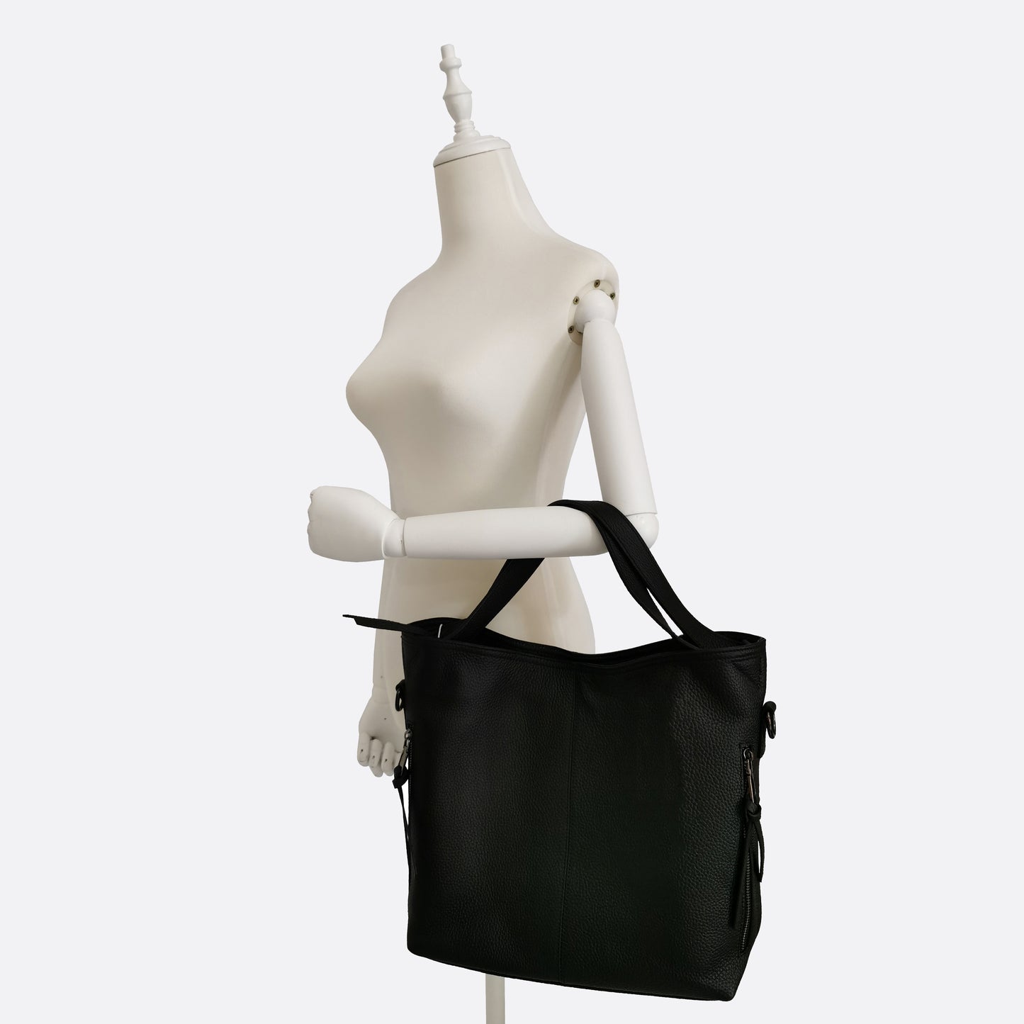 Women's genuine cowhide leather handbag Klos design