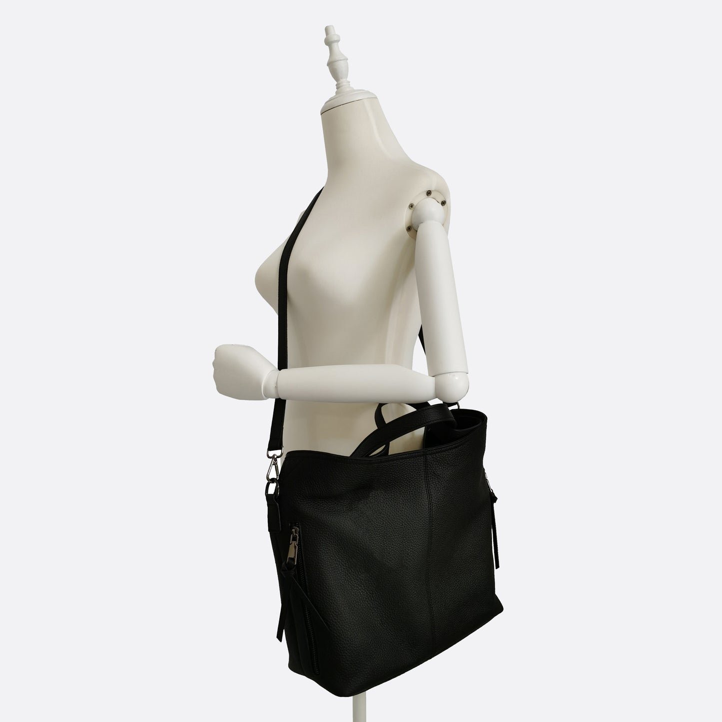 Women's genuine cowhide leather handbag Klos design