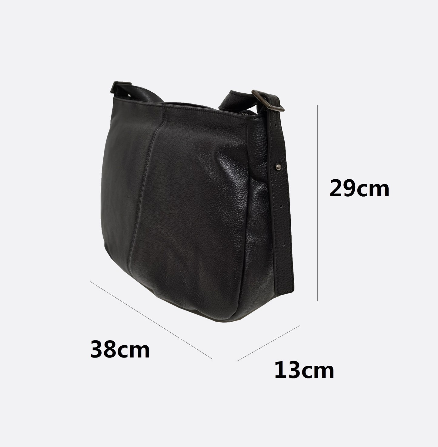 Women's genuine cowhide leather handbag Shell V2 design
