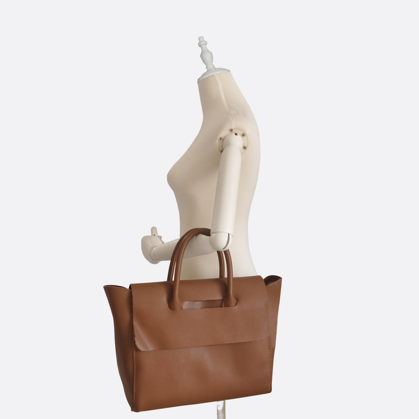 Women's genuine cowhide leather handbag nodel design