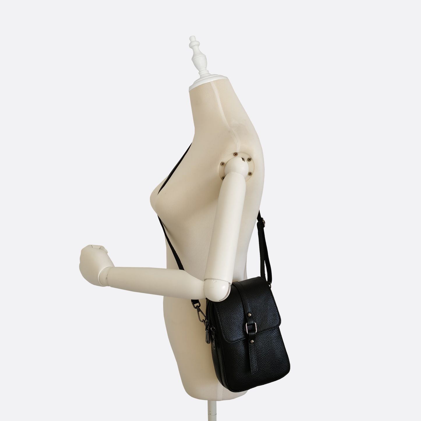 Women's genuine cowhide leather handphone bag Mirren design