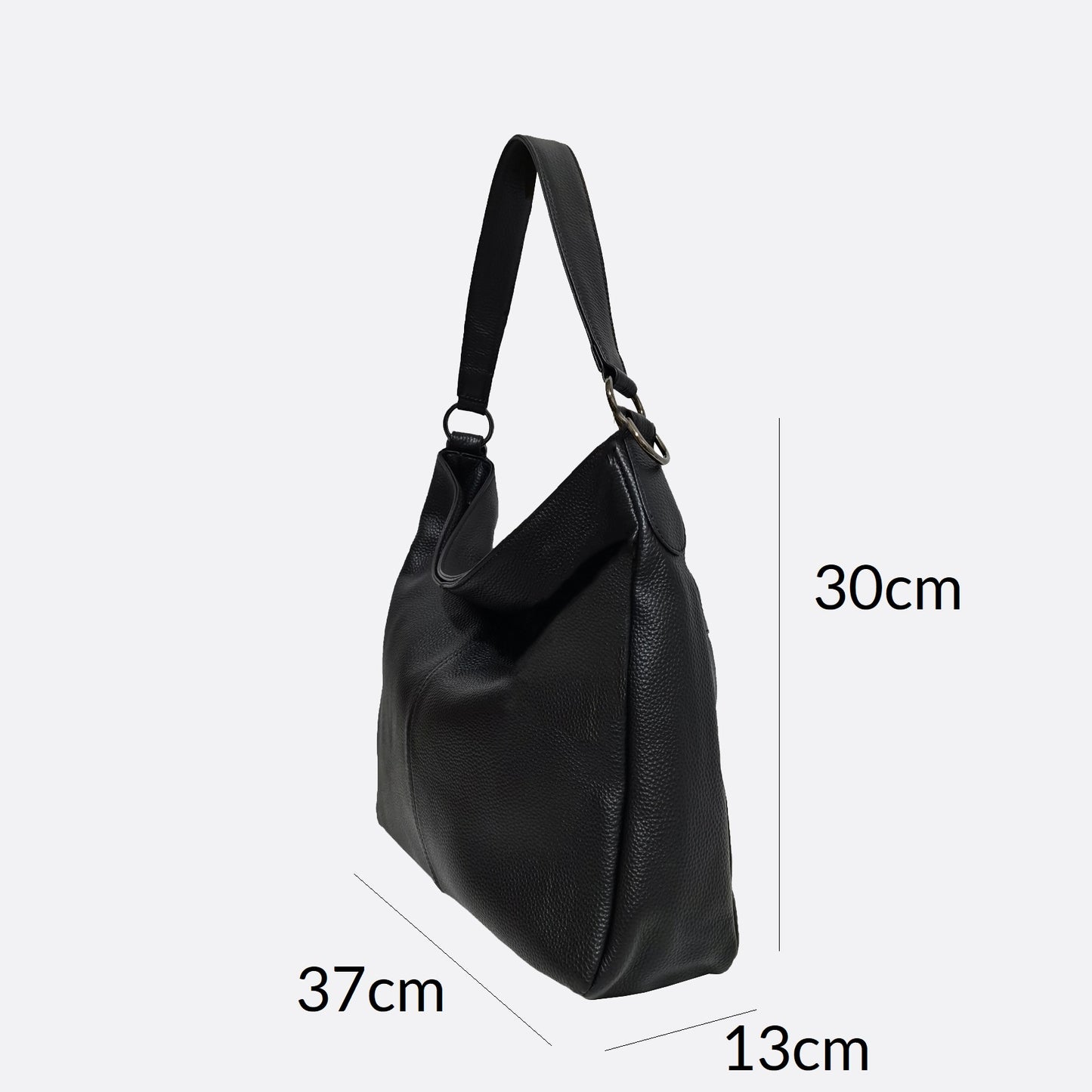 Women's genuine cowhide leather Hobo handbag Dilla V3 design