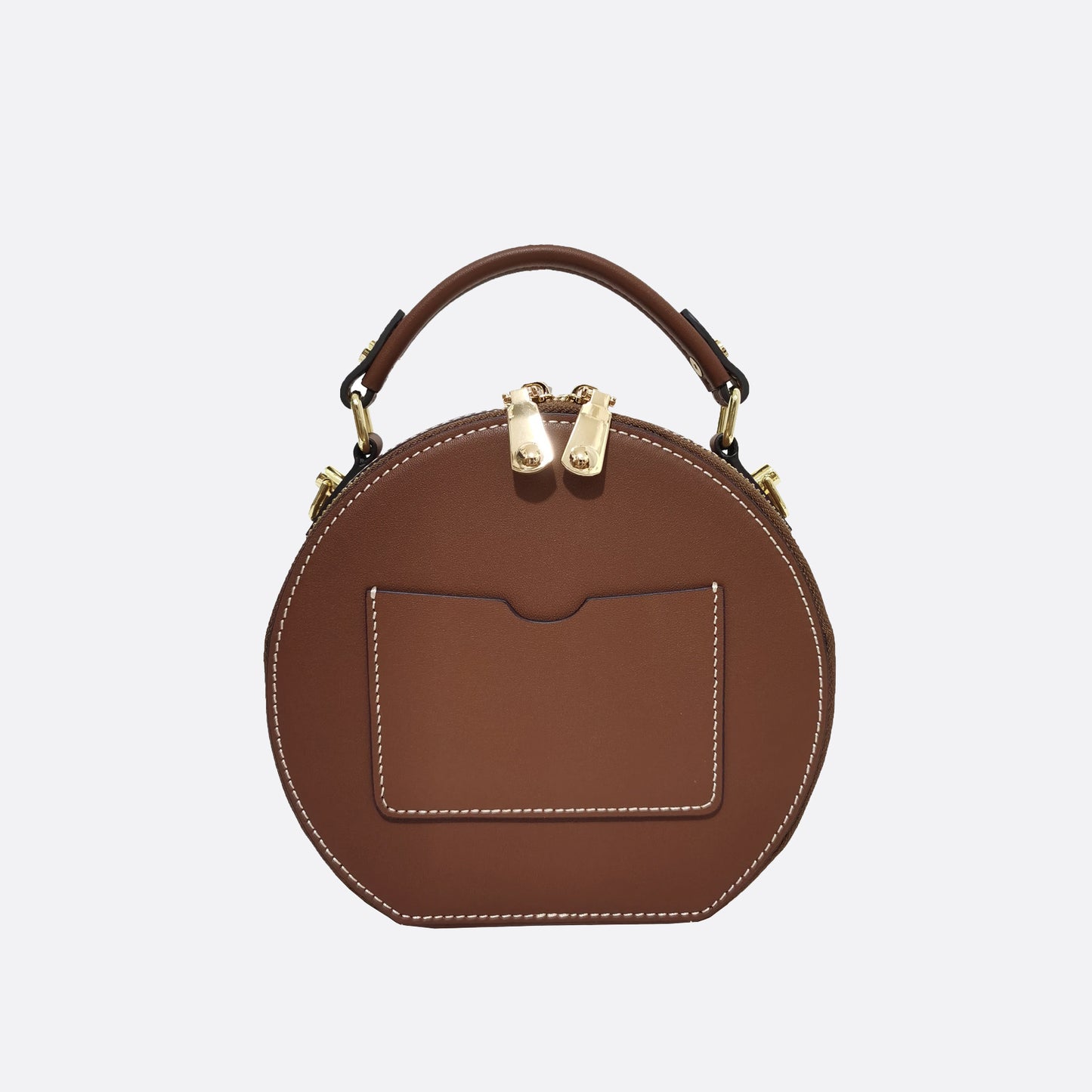 Women's genuine cowhide leather engraved handbag Klos design