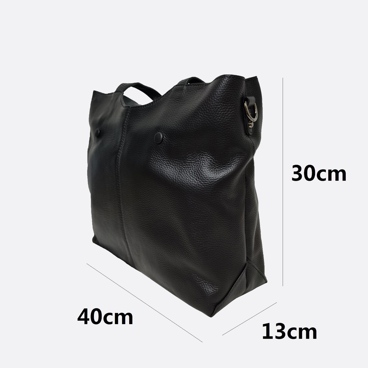 Women's genuine cowhide leather handbag Cara V3 design