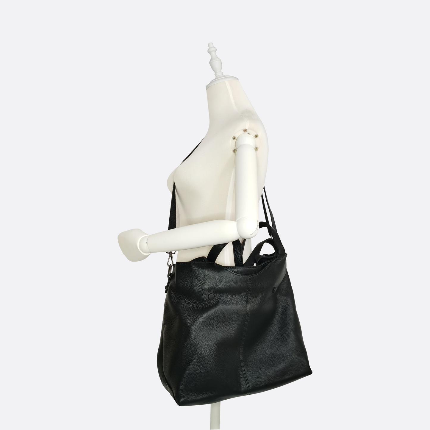 Women's genuine cowhide leather handbag Cara V3 design