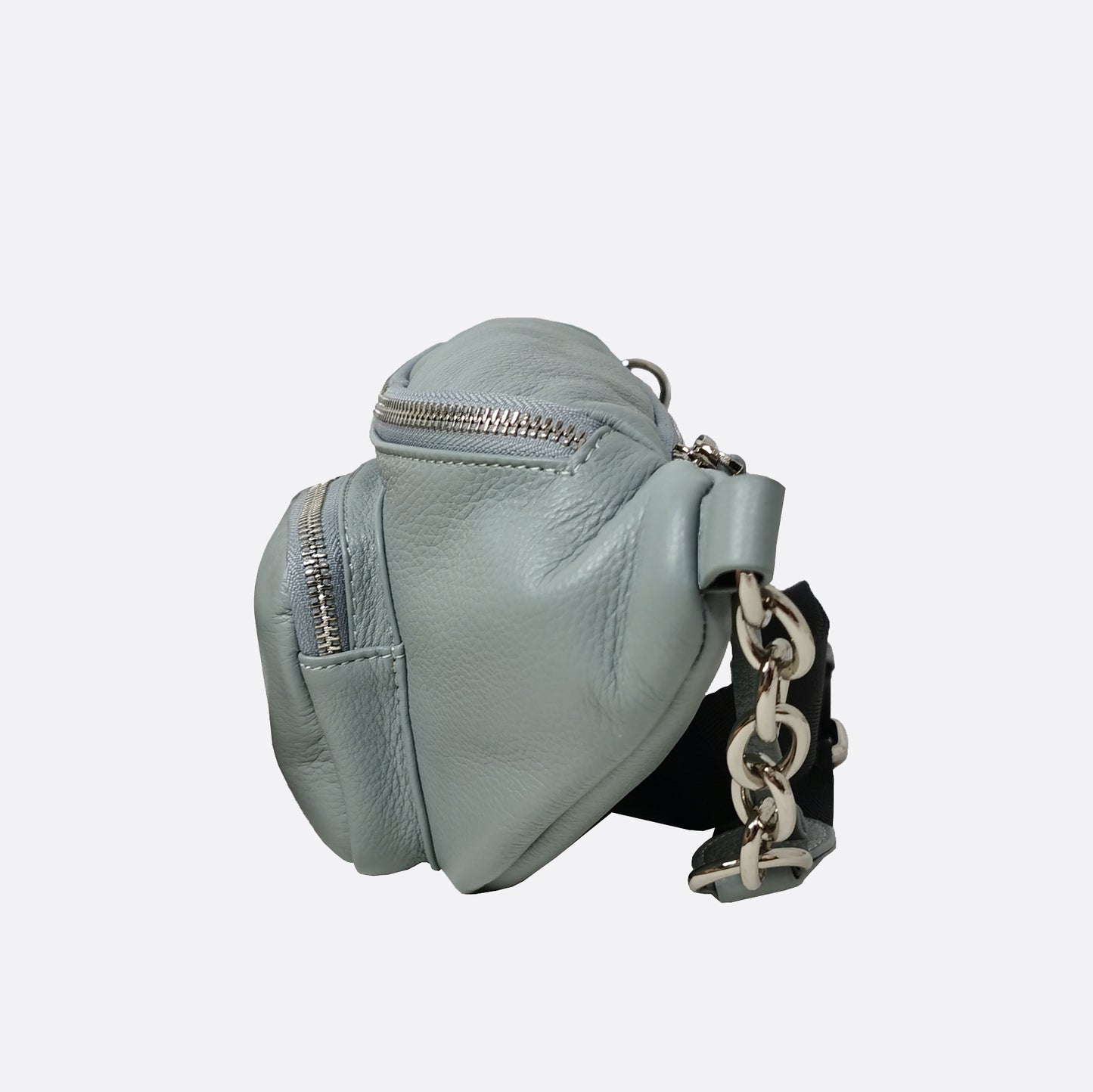 Women's cowhide leather handbag Vesny pouch design waist bag