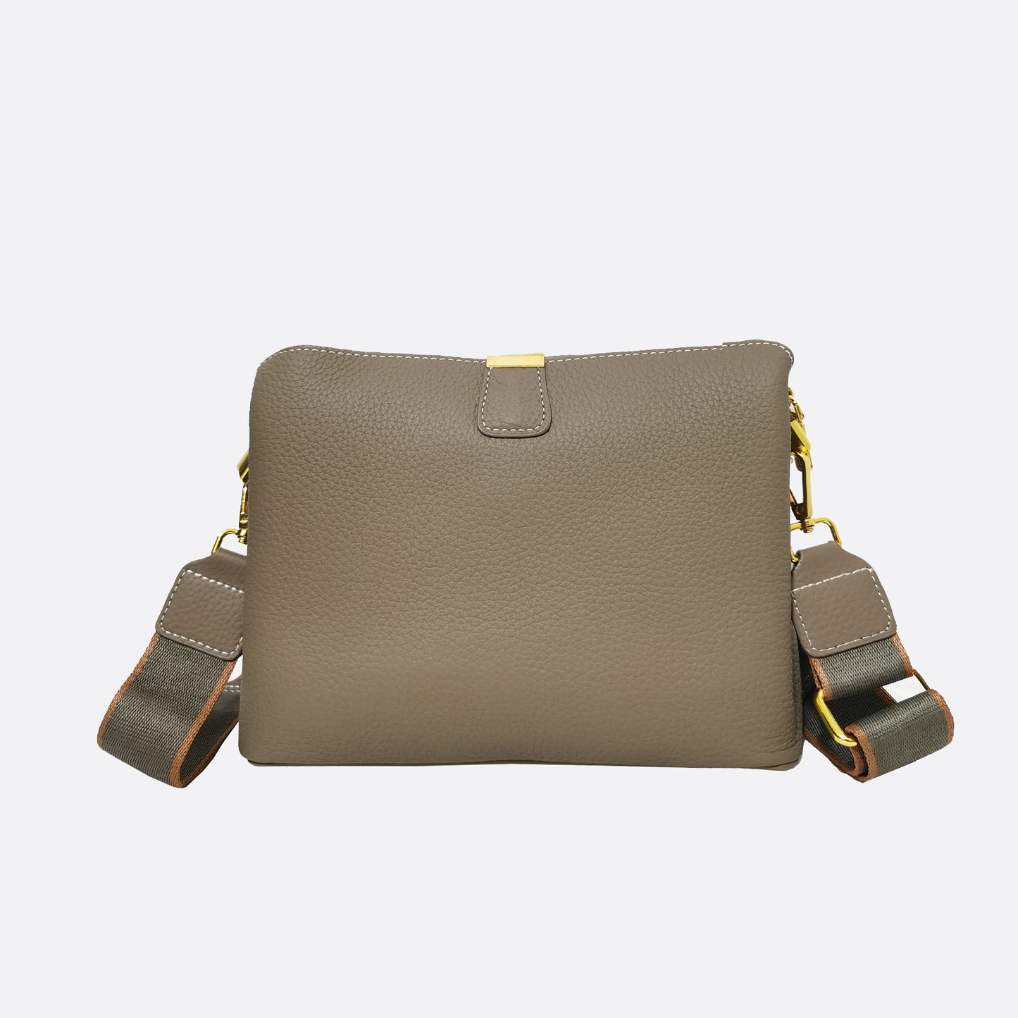 Women's cowhide leather handbag Mori V2 design with 3 straps
