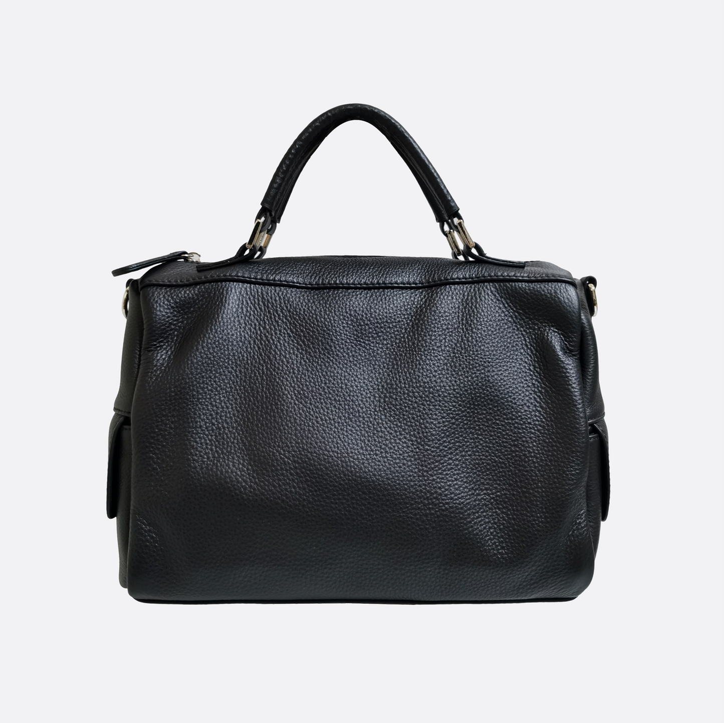 Women's genuine cowhide leather handbag Kabelky v3 design with 2 straps