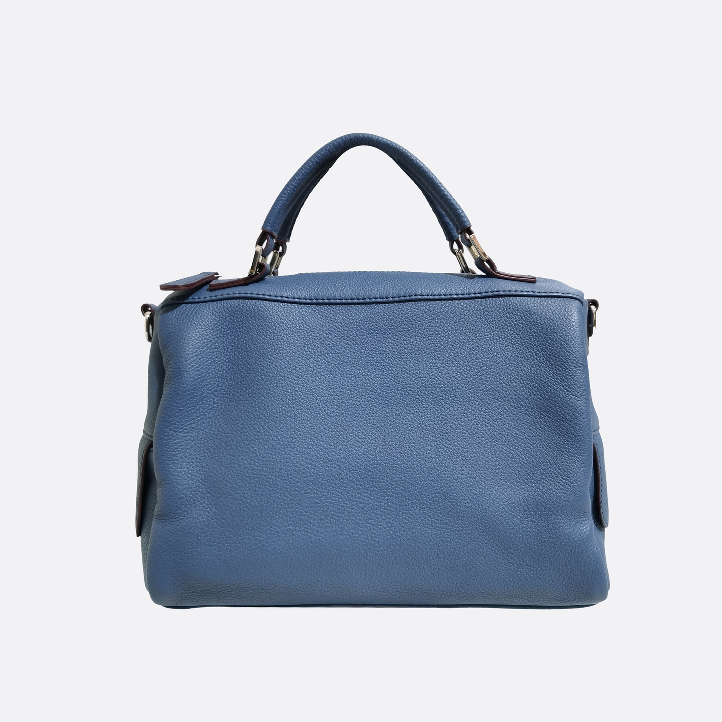 Women's genuine cowhide leather handbag Kabelky v3 design with 2 straps