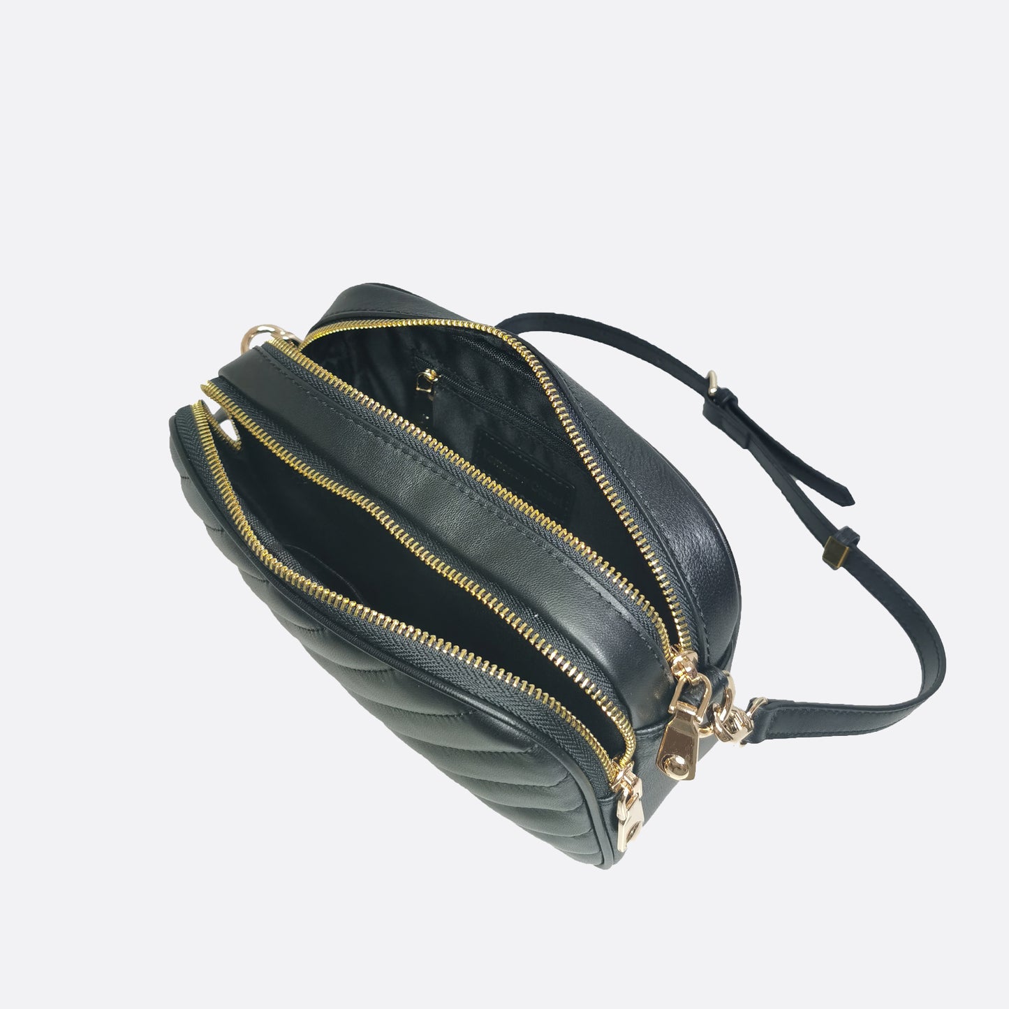 Women's genuine Lambskin handbag Falten Murca design