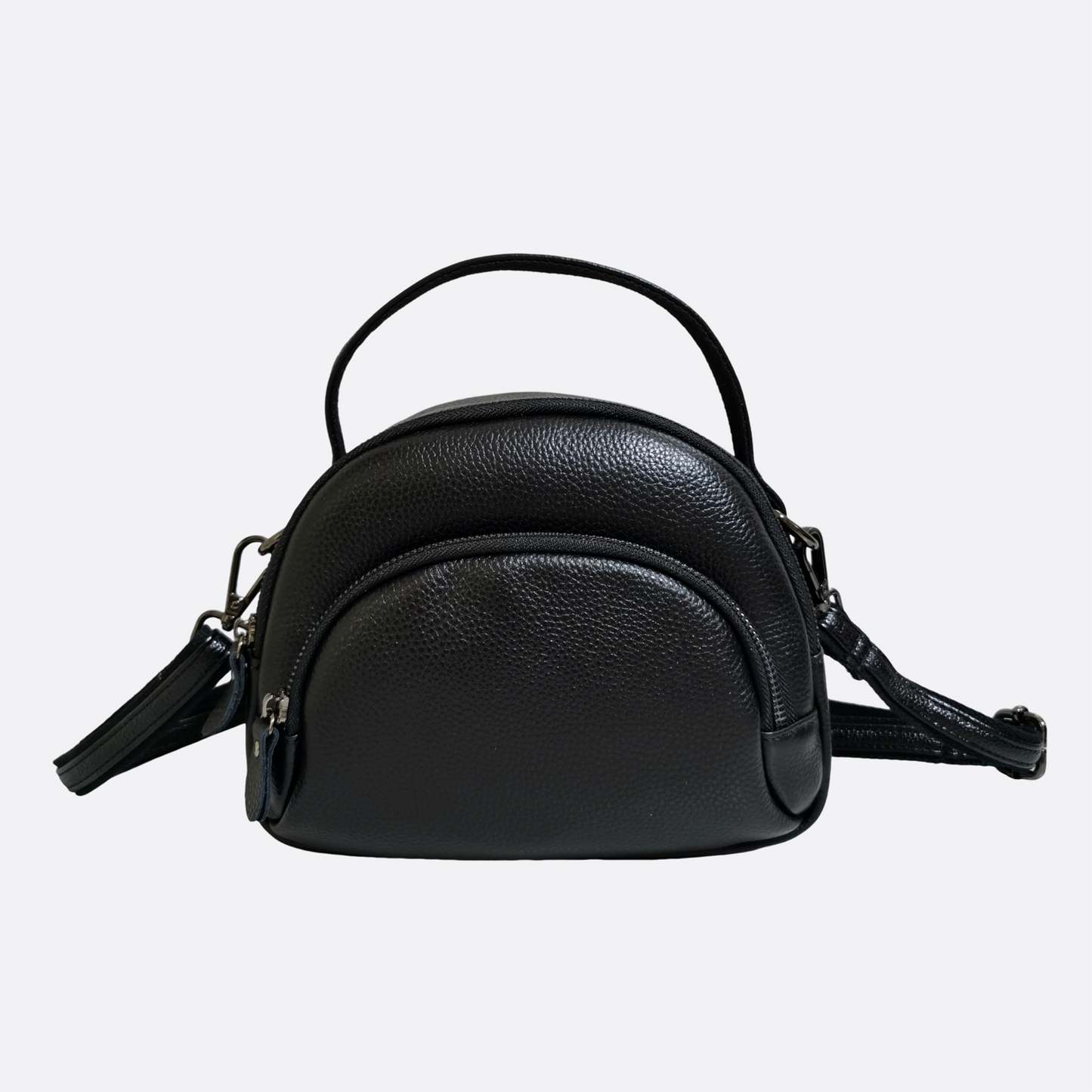 Women's genuine cowhide leather handbag Bacco design