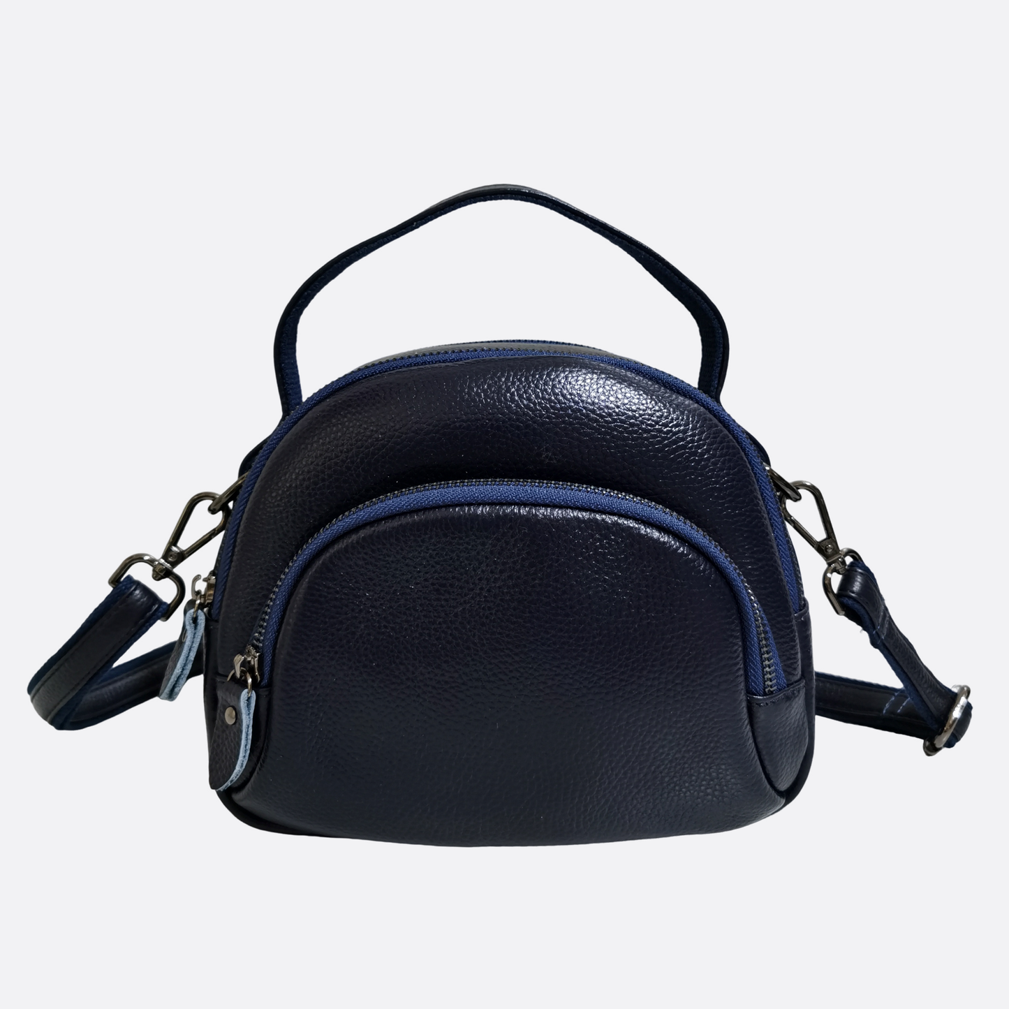 Women's genuine cowhide leather handbag Bacco design