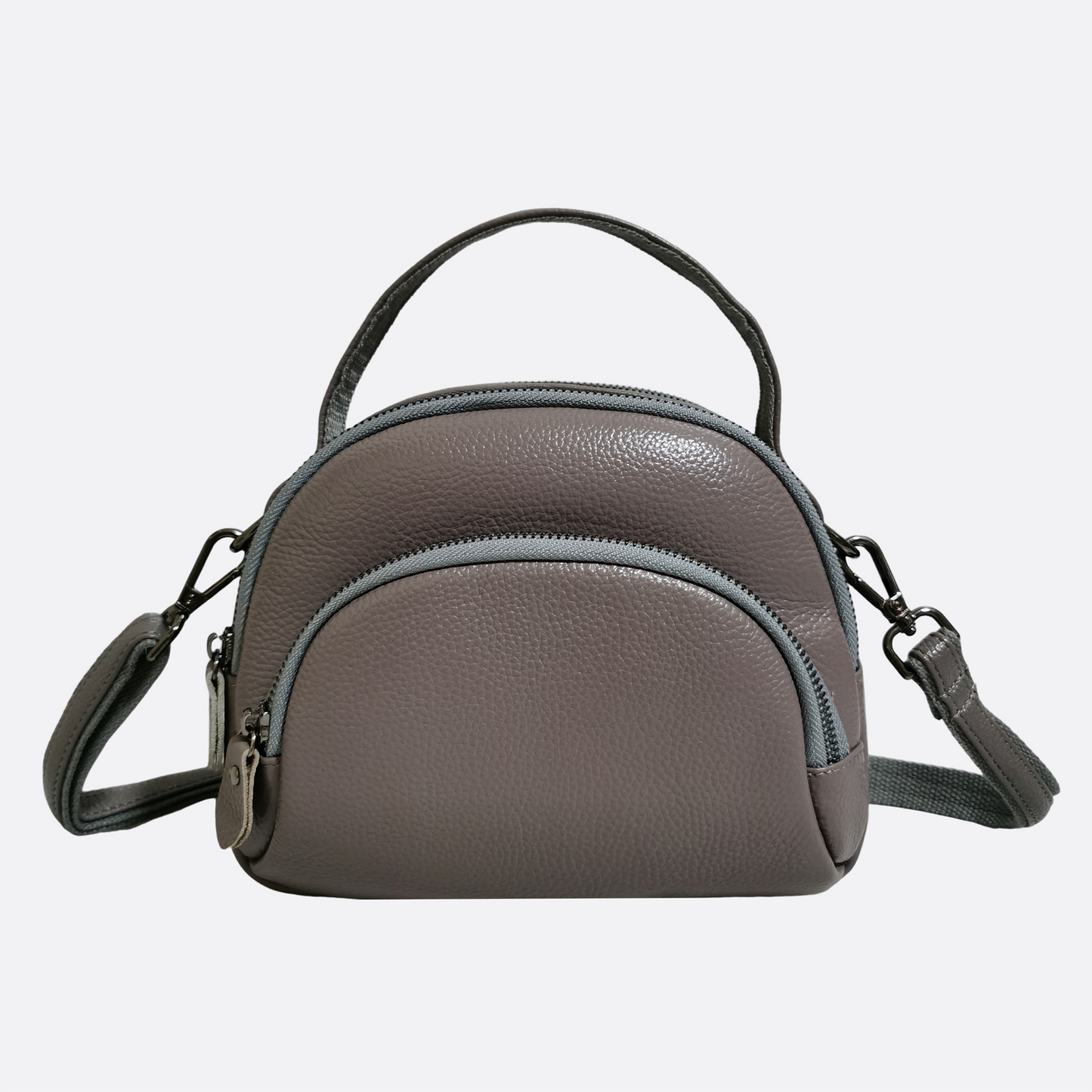 Women's genuine cowhide leather handbag Bacco design