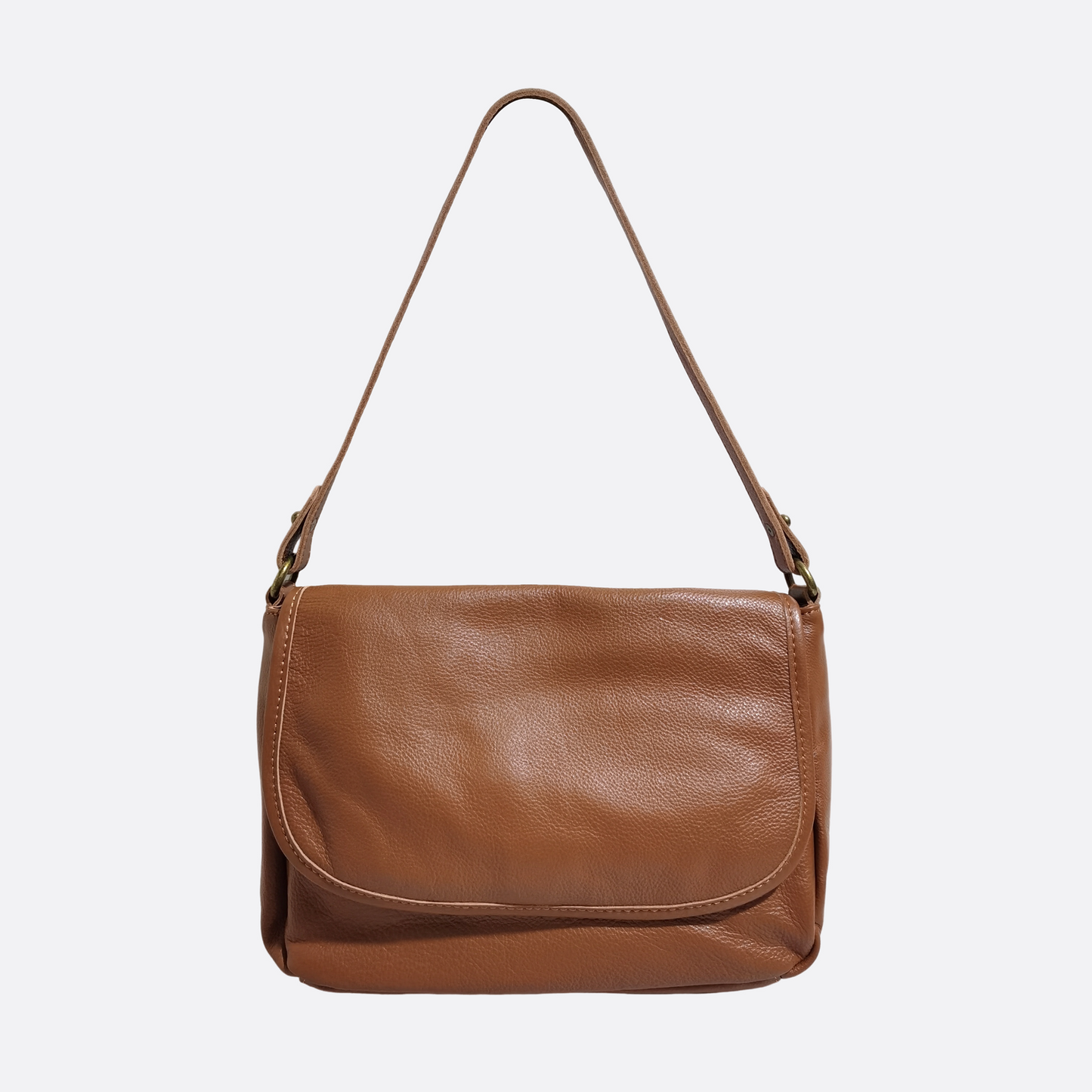 Women's genuine cowhide leather handbag Messenger V2 sling bag