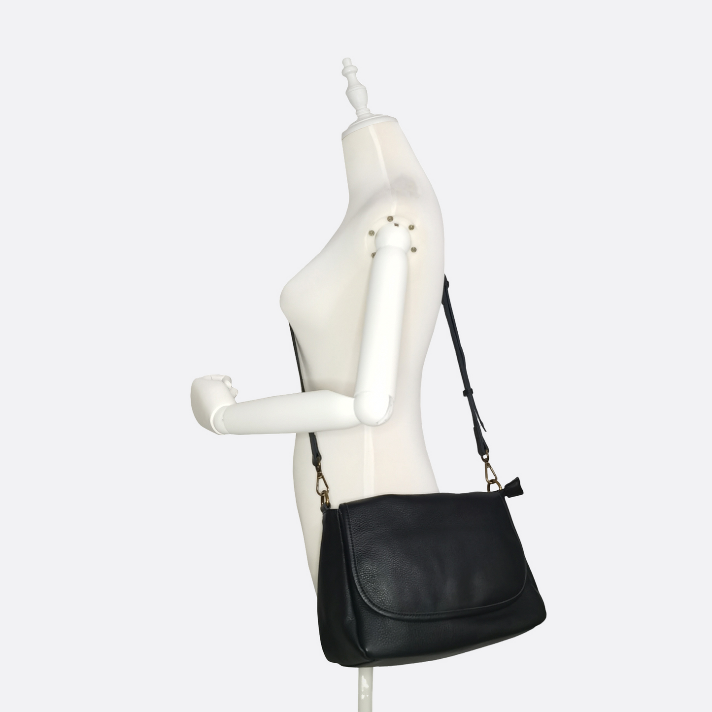 Women's genuine cowhide leather handbag Messenger V2 sling bag
