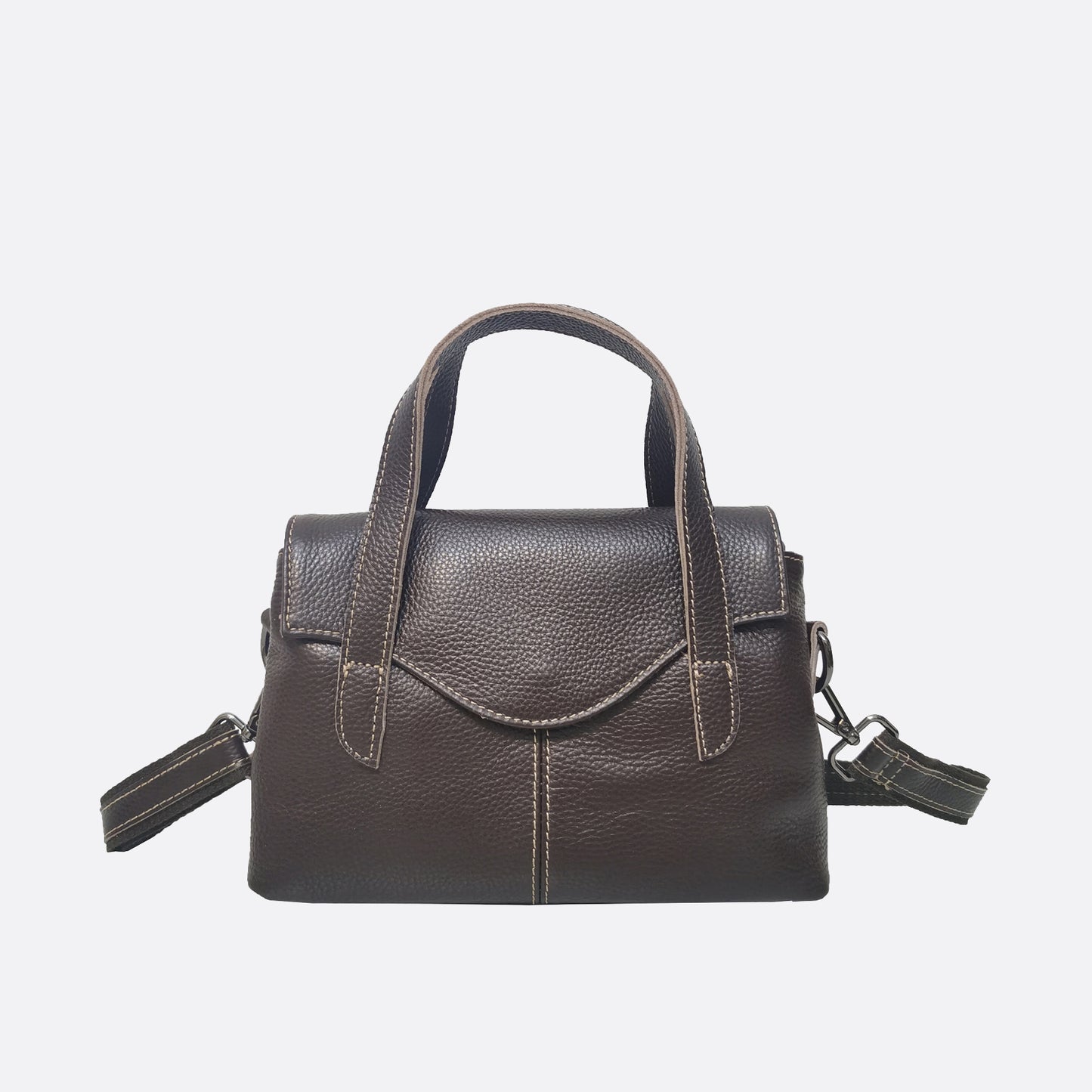 Women's genuine cowhide leather Handbag Perry V3 design