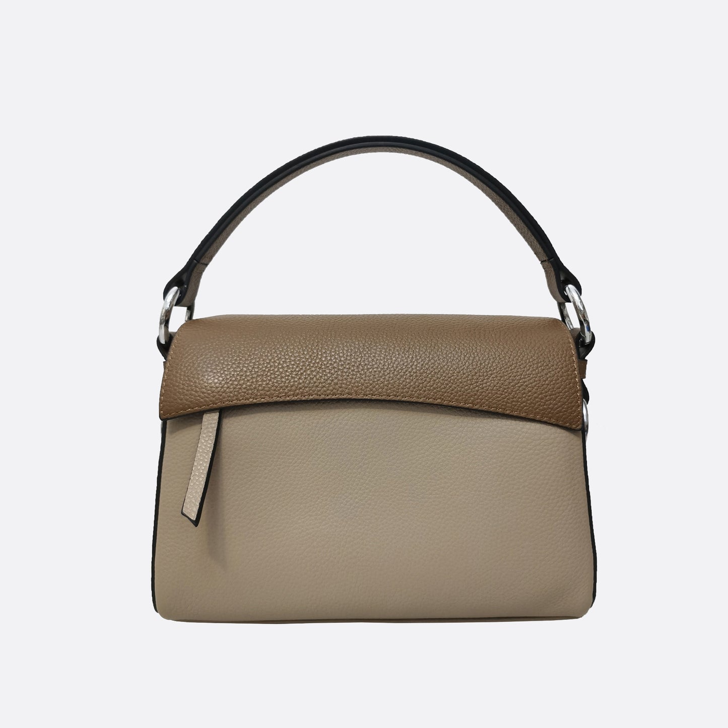 Women's genuine cowhide leather handbag Trika design