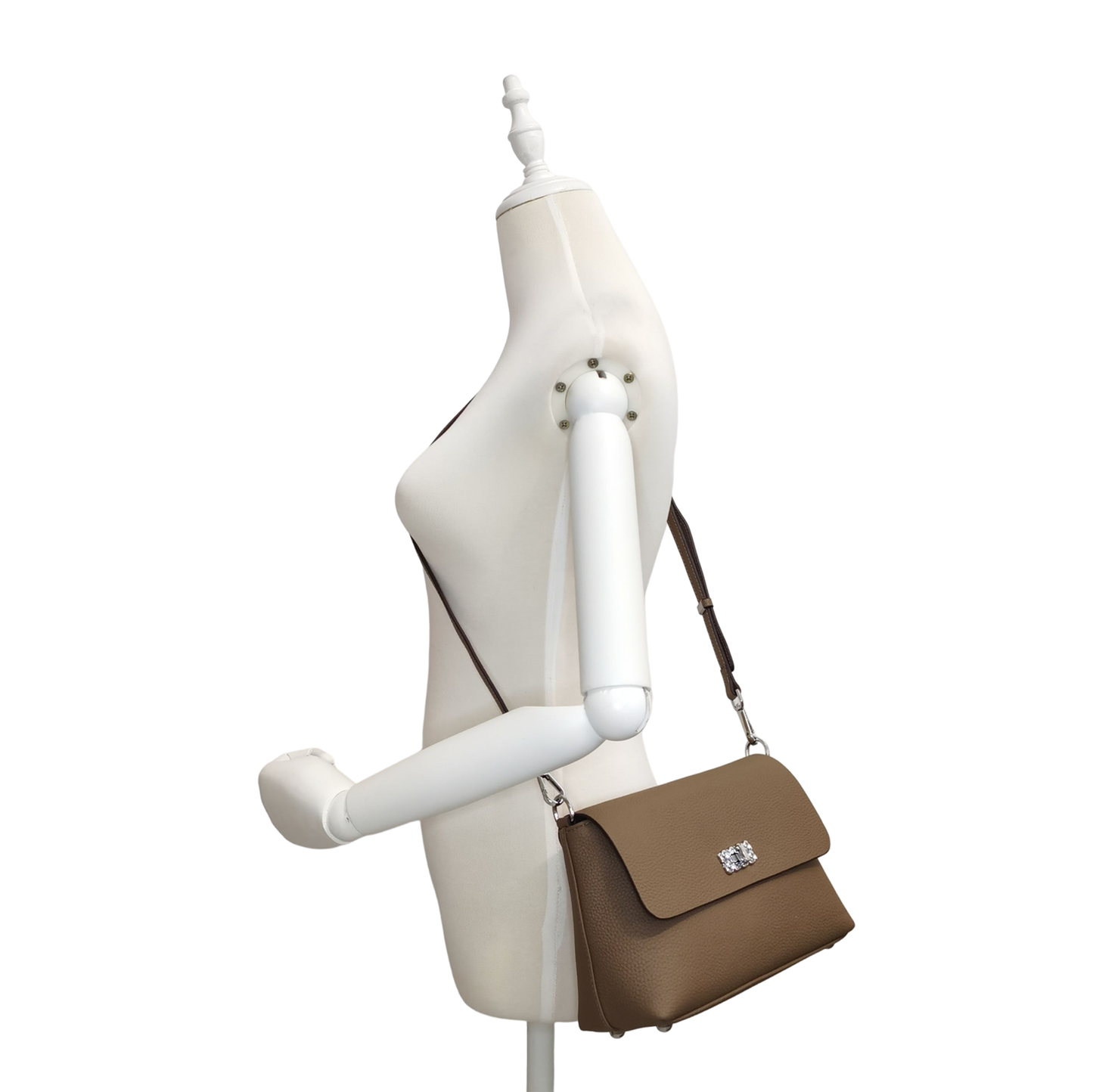 Women's genuine cowhide leather messenger satchel bag handbag Boite V3 design