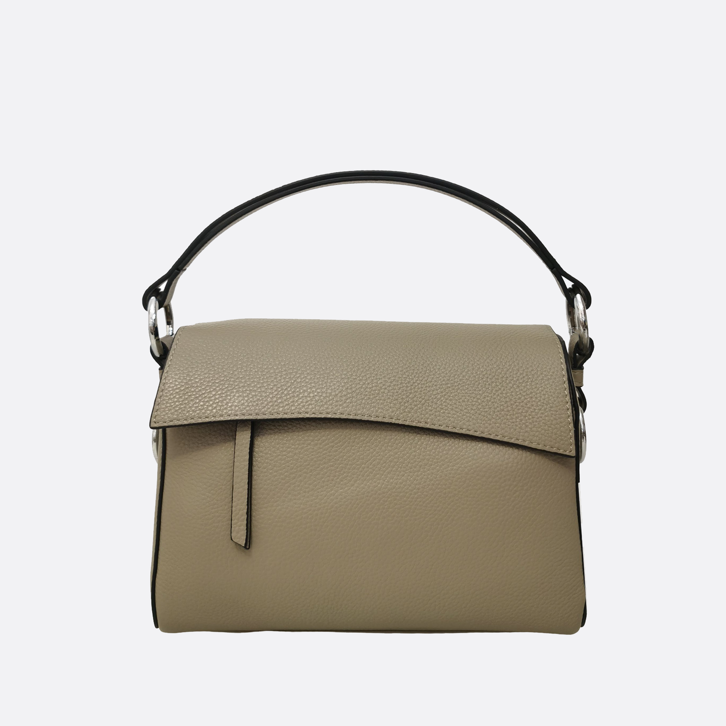 Women's genuine cowhide leather handbag Trika design