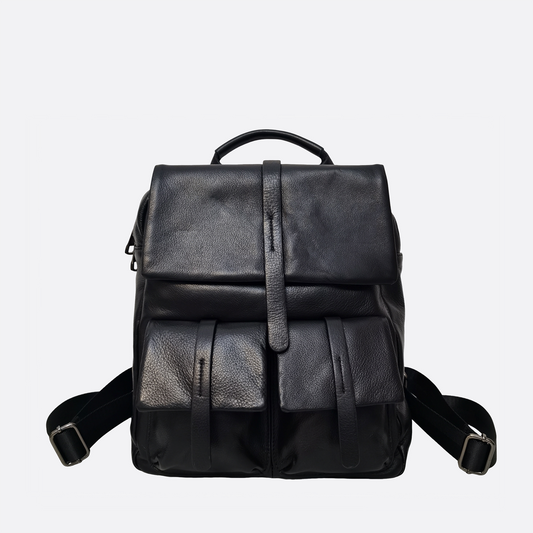 Women's cowhide leather backpack Flap V2 design