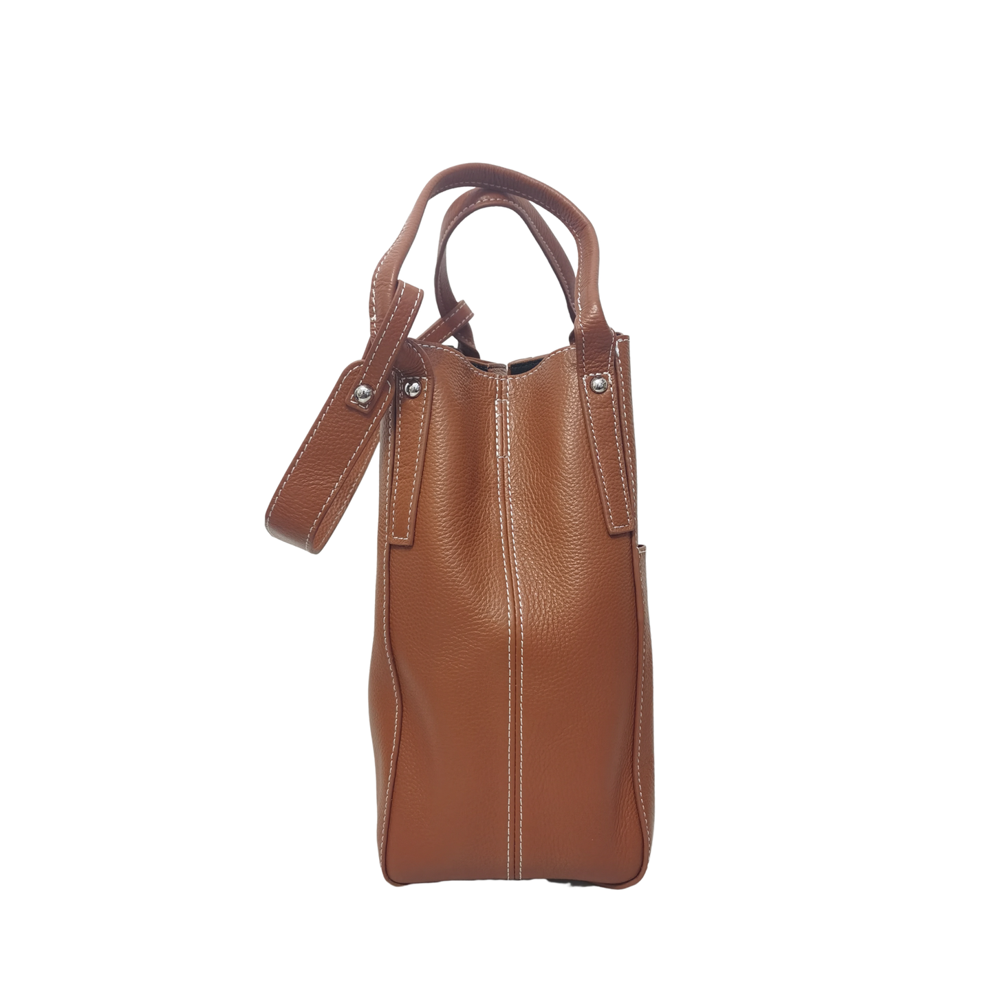 Women's genuine cowhide leather handbag Basket Lock V4 design