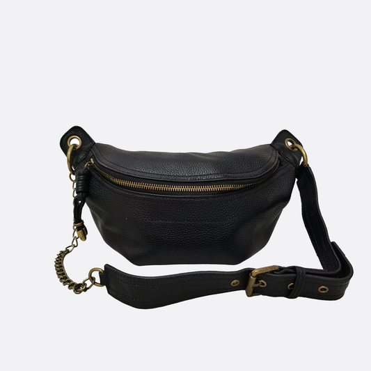 Women's cowhide leather handbag Vesny V2 design waist bag