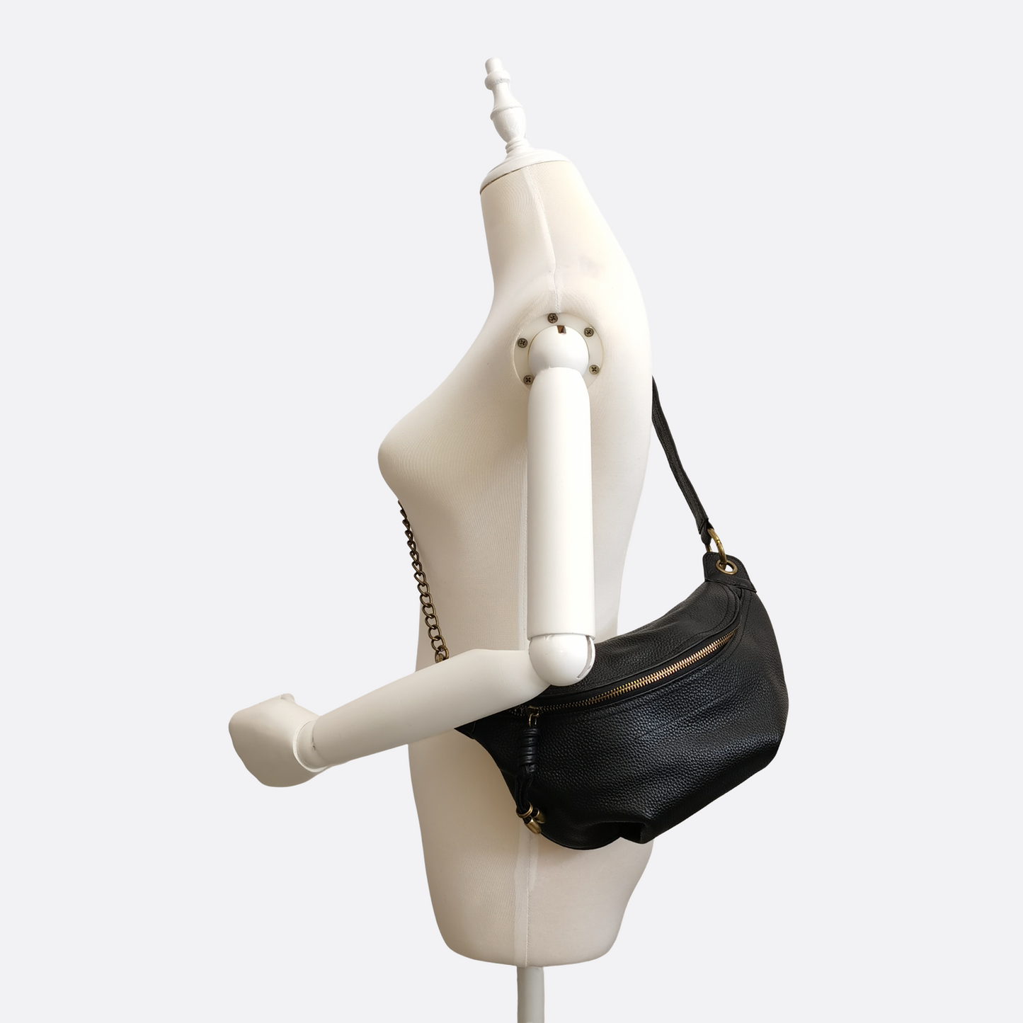 Women's cowhide leather handbag Vesny V2 design waist bag